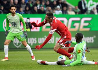 Wolfsburgo 1 -Bayern 2: el líder gana con penal agónico