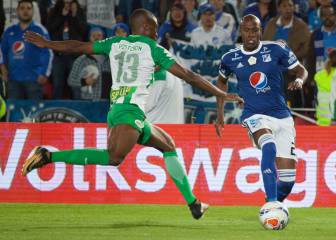 Millonarios 1-1 Nacional: Empate en el regreso de Russo