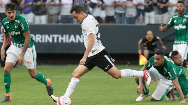Corinthians venció a Palmeiras