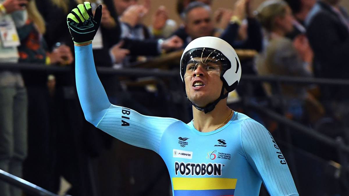 Fabián Puerta es el nuevo campeón mundial de keirin