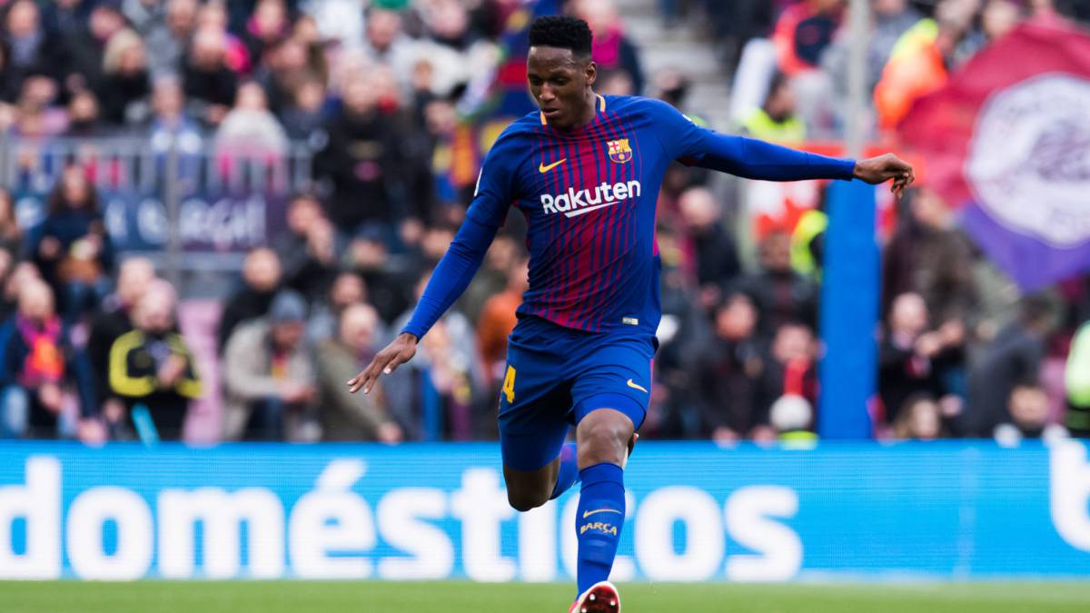 Barcelona podría ceder a Yerry Mina al West Ham United de Inglaterra