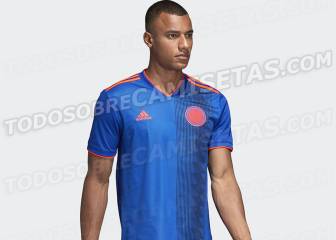 Azul y naranja, así es el uniforme alterno de Colombia