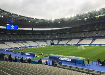 Este es el Stade de France donde Colombia enfrentó a Francia