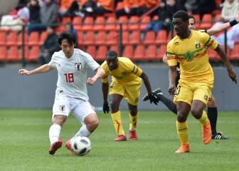 Japón salva un empate ante Malí sobre el final del partido