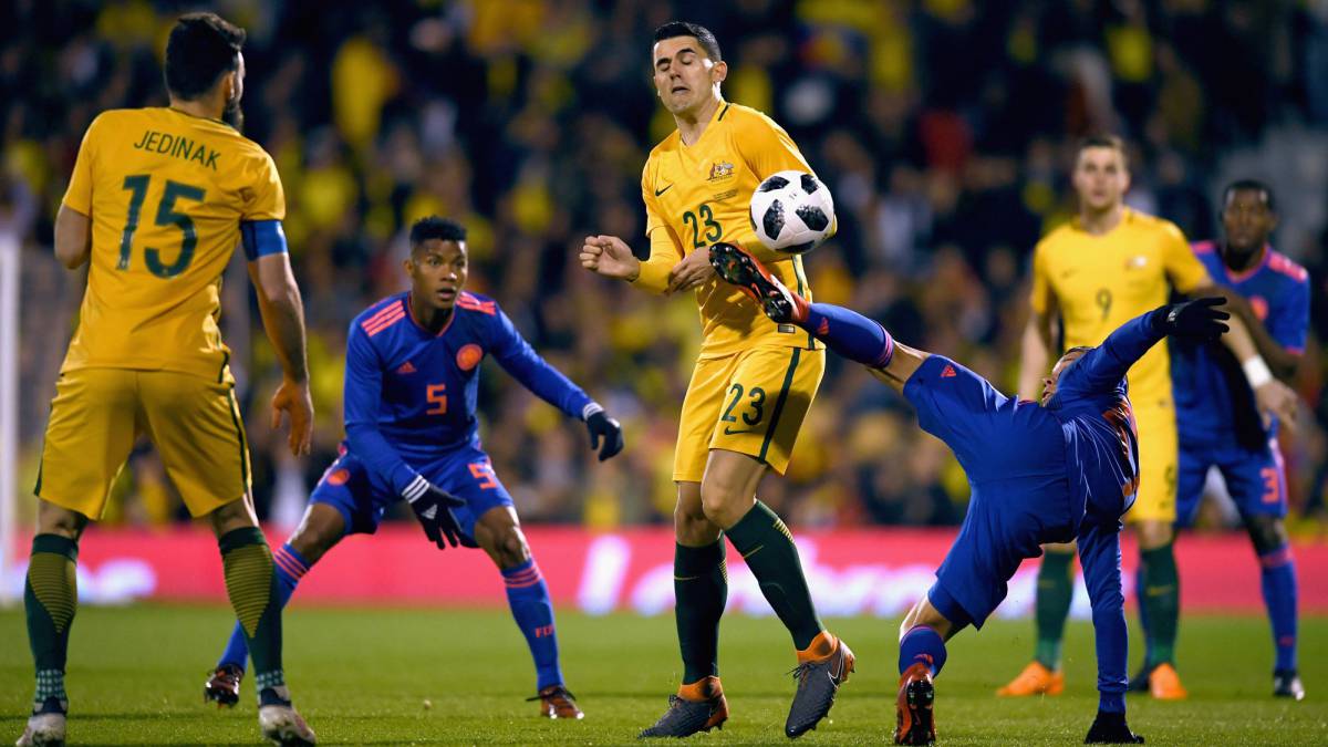 Australia vs Colombia