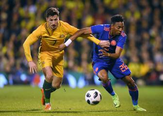 Colombia 0-0 Australia: Empate en Londres