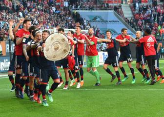 Baile, gritos y alegría: Así celebró el Bayern Múnich