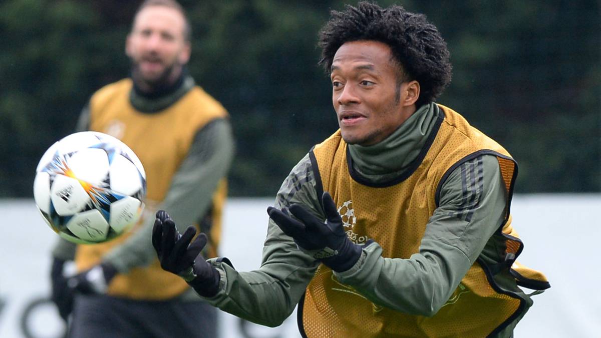 Allegri puso en duda la presencia de Cuadrado como titular ante Real Madrid