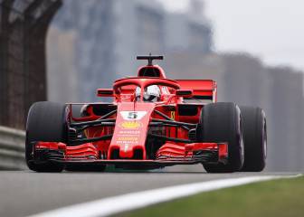 Vettel se queda con la pole para China; Hamilton cuarto