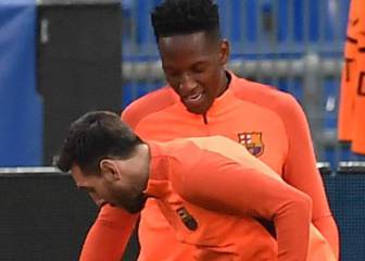 Mina, uno de los 9 jugadores que podría salir del Barcelona