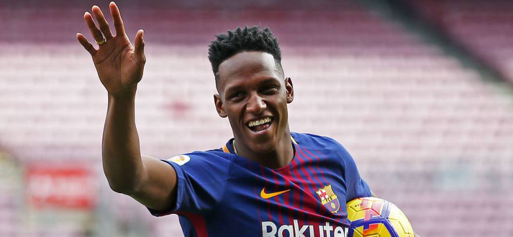 Yerry Mina jugÃ³ 180 minutos por Liga para el tÃ­tulo del Barcelona