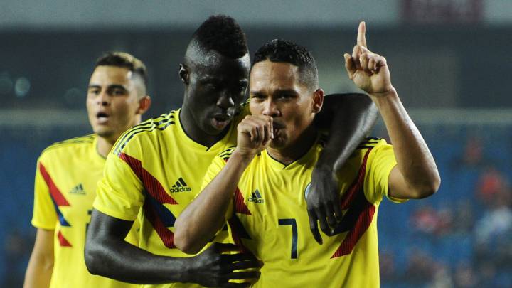 El once de la Selección Colombia por cantidad de minutos en 2018