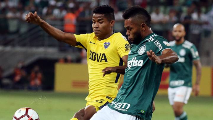 Wilmar Barrios y Miguel Borja en Copa Libertadores