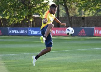 Colombia en Milanello: chilenas, trabajo de arqueros y concentración