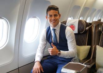 Pura elegancia de la Selección Colombia para su viaje a Rusia