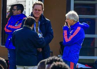 Jesurún, James y Barrios, presentes en la práctica