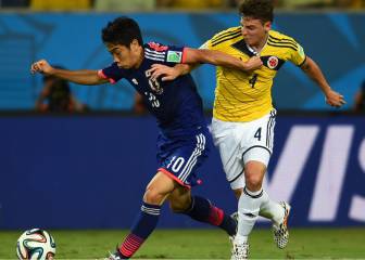 Once jugadores de Japón repiten duelo ante Colombia