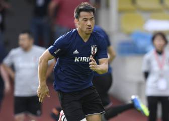 Dos jugadores de Japón en duda para enfrentar a Colombia