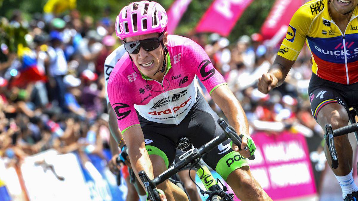 Rigoberto UrÃ¡n ganÃ³ la tercera etapa del Tour de Eslovenia y es el nuevo lÃ­der de la competencia que sirve como preparaciÃ³n al Tour de Francia