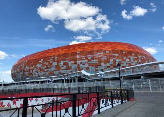 Este es el Mordovia Arena, el escenario del debut de Colombia