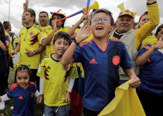 Bogotá se paralizó para recibir a la Selección Colombia