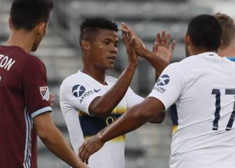 Barrios y Villa anotan en partido amistoso de Boca