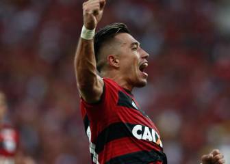 Fernando Uribe anota su primer gol con Flamengo