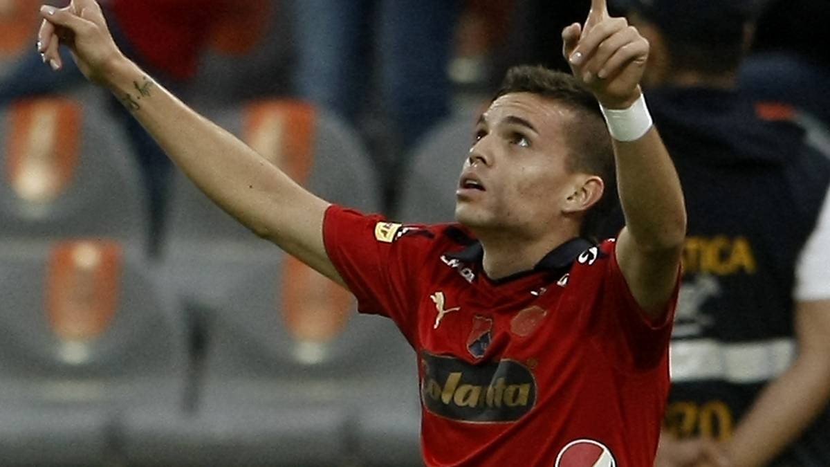 Daniel Hernández en su época de jugador del DIM