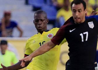 Machado y Borja, números de los laterales de la Selección
