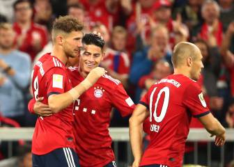 James sería titular en Bayern gracias a la Liga de Naciones