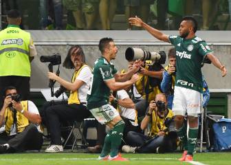 Borja marca en clasificación de Palmeiras a semifinal de Copa