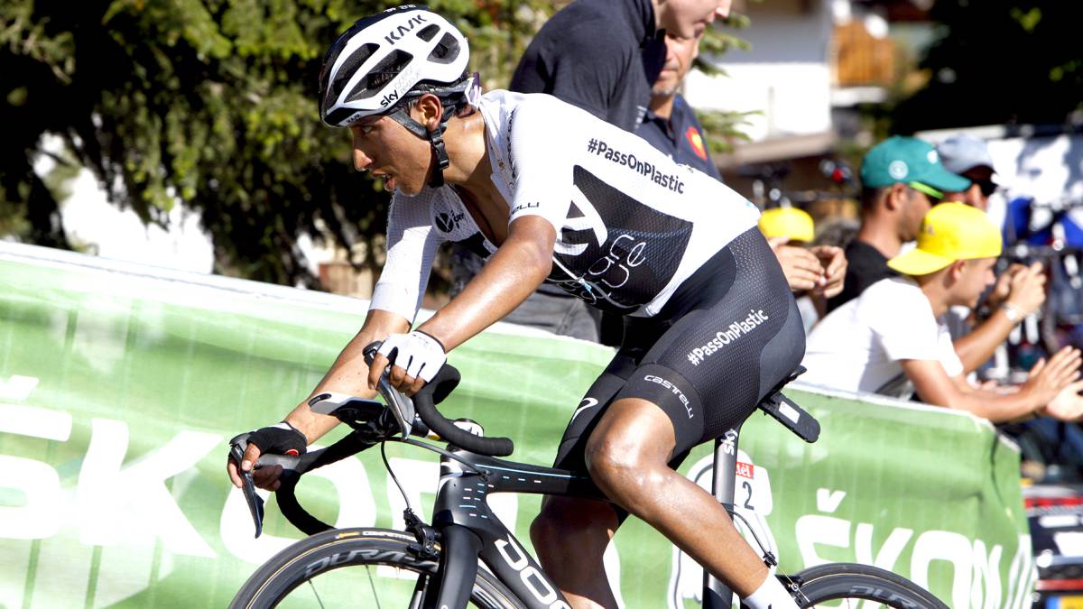 Egan Bernal en el Tour de Francia