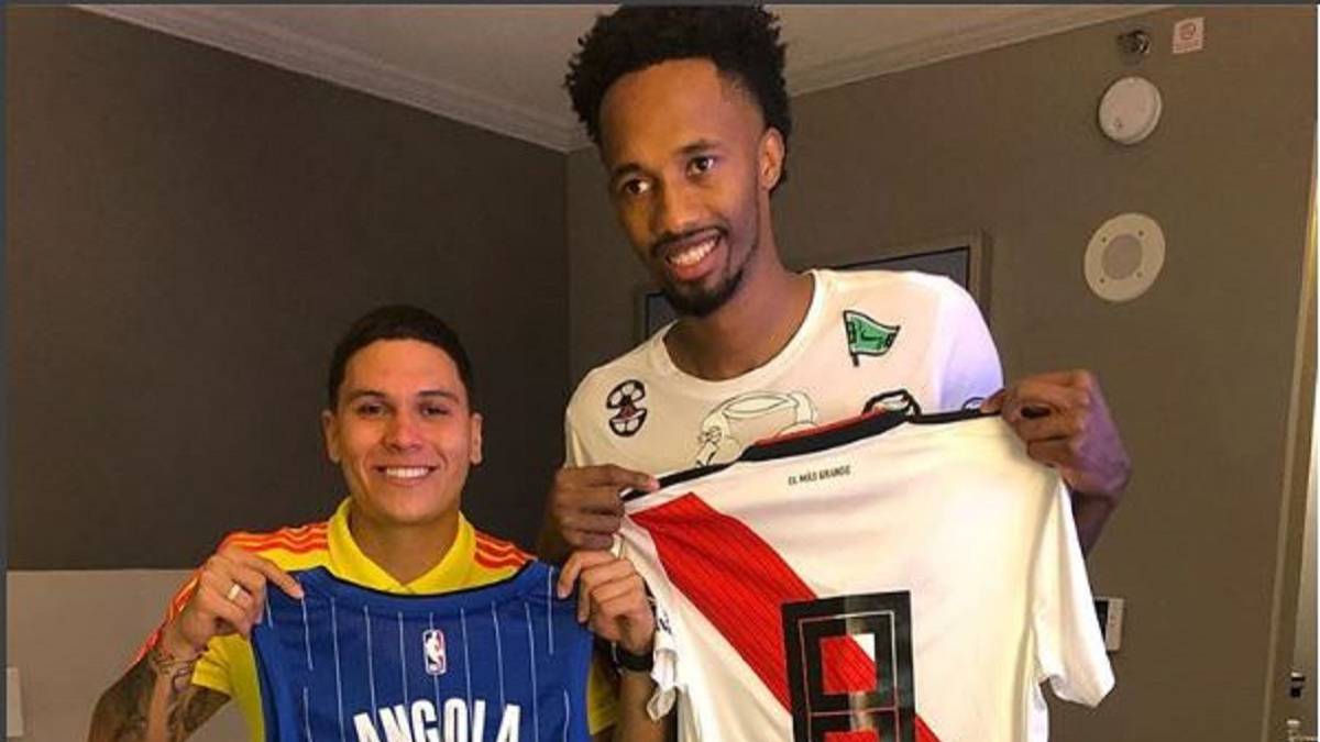 Quintero y su apoyo al primer colombiano que jugarÃ­a NBA