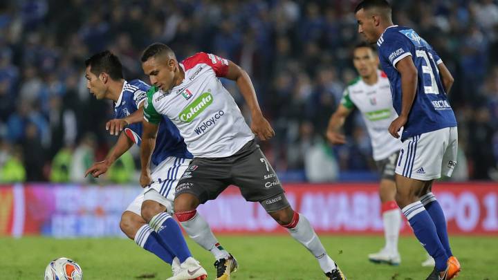 Millonarios perdió contra Once Caldas y fue eliminado de la Copa Águila. En 2018 también se quedó por fuera de la Copa Libertadores y Suramericana.