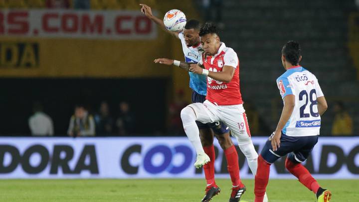 Vibrante juego en Bogotá. Junior saca un valioso punto tras empatar 2-2 con Santa Fe, que anotó con Urrego y Baldomero. Cantillo y Moreno anotaron por el visitante