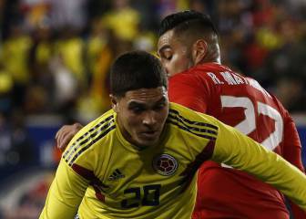 En imágenes el triunfo de Colombia ante Costa Rica