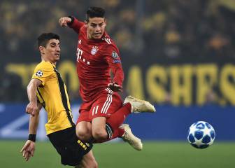 El papel de James en el Bayern que poco a poco se recupera