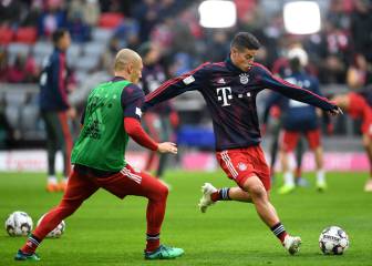 James es duda en el Bayern y no jugaría contra AEK
