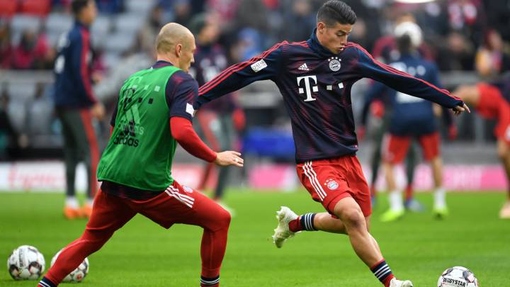 James y Bayern, por un clásico para acortar distancia