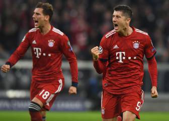 Doblete de Lewandowski y el Bayern domina en Múnich