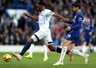 Yerry Mina debuta como titular en empate ante Chelsea