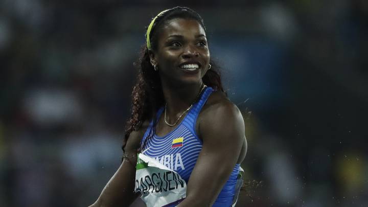 Caterine Ibargüen quedó dentro del grupo de cinco finalistas para recibir el premio de mejor atleta femenina del año 2019, entregado por la IAAF