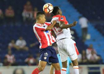 Las mejores imágenes de la semi entre Junior y Santa Fe