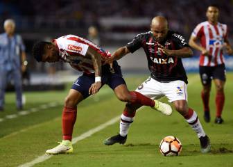 Junior y Paranaense empatan en la final de Sudamericana