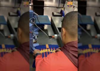 Así estampó Jeison Murillo su nueva camiseta en Barcelona