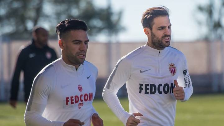 Falcao García y Cesc Fábregas se reencuentran en Mónaco tras haber estado juntos una temporada en Chelsea