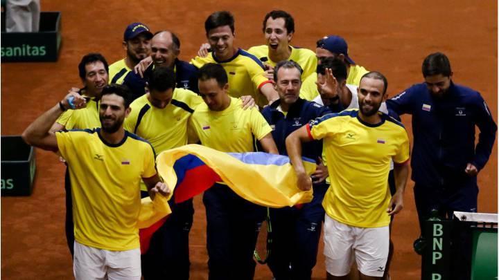 Colombia clasificó al grupo mundial de la Copa Davis