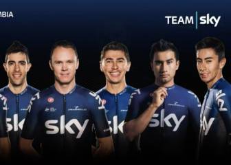 La potente nómina del Team Sky para el Tour Colombia