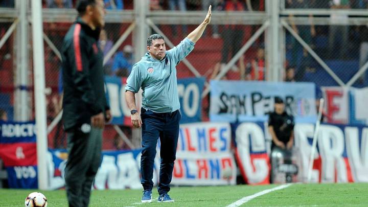 Luis Fernando Suárez, técnico del Junior de Barranquilla habló de la derrota ante San Lorenzo en la segunda jornada de la Copa Libertadores.