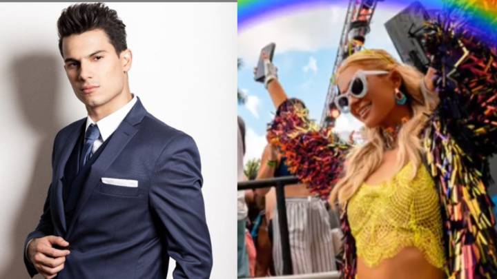 Pipe Bueno y Paris Hilton se vieron muy juntos en la ciudad de Miami. El cantante de música popular sorprendió a sus admiradoras con su nueva compañía